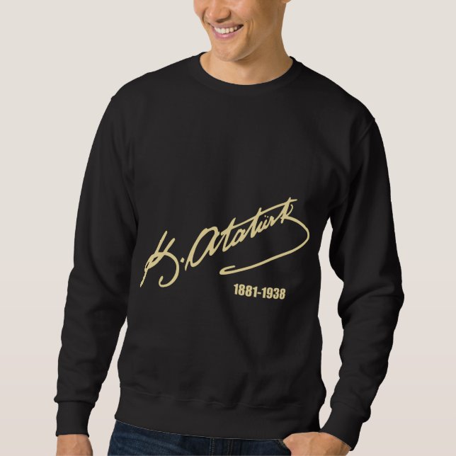 Mustafa Kemal Ataturk Sweatshirt (Framsida)