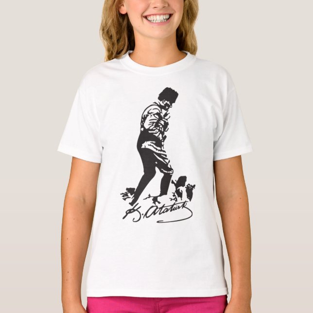 Mustafa Kemal Ataturk T Shirt (Framsida)