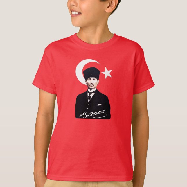 Mustafa Kemal Atatürk T-shirt (Framsida)