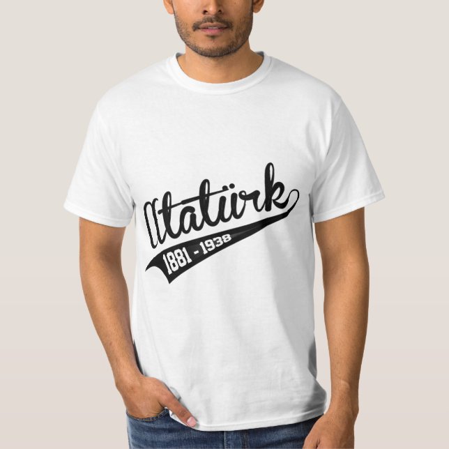 Mustafa Kemal Ataturk Tee (Framsida)