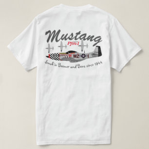 Mustang 1944 för Pfive1 P-51 T Shirt