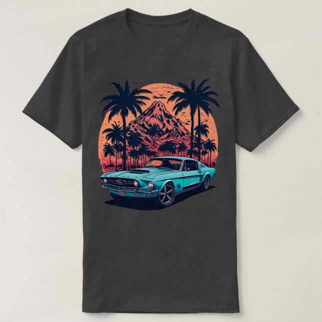 Mustang 4 t shirt (Design framsida)