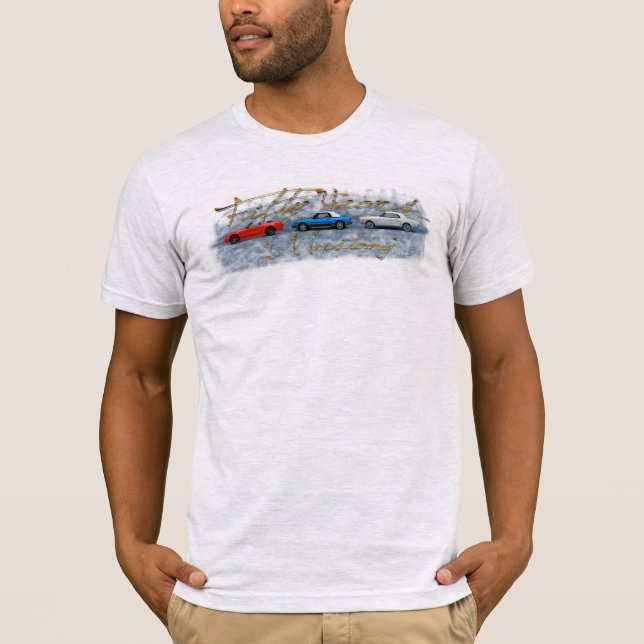 Mustang 50 tee shirt (Framsida)