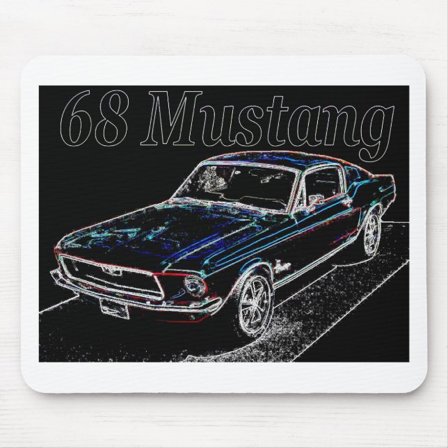 mustang 68 musmatta (Framsidan)