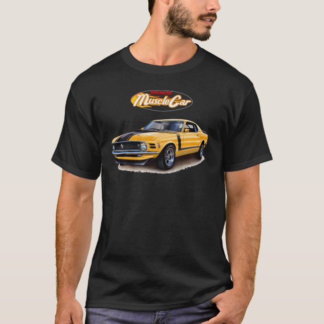 Mustang - American Musclecar T Shirt (Framsida)