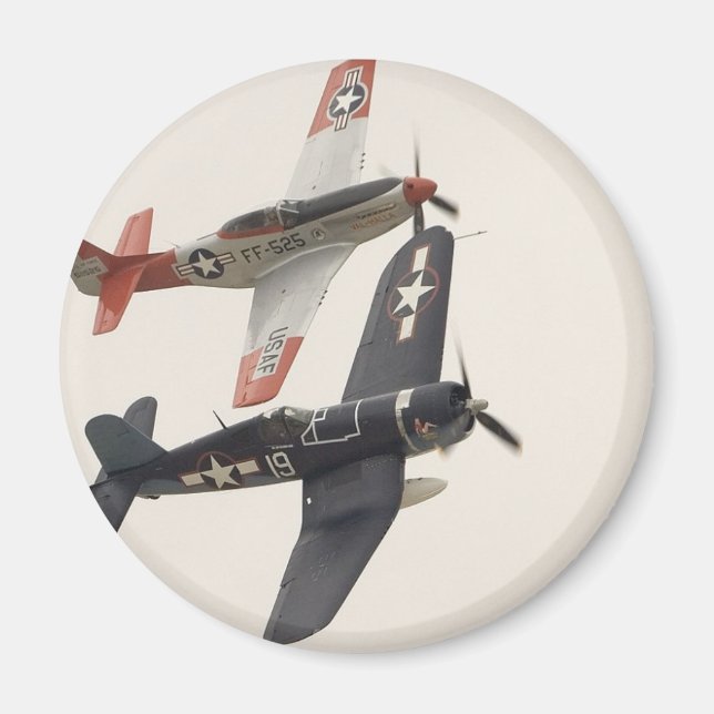 Mustang & Corsair Magnet (Framsidan)