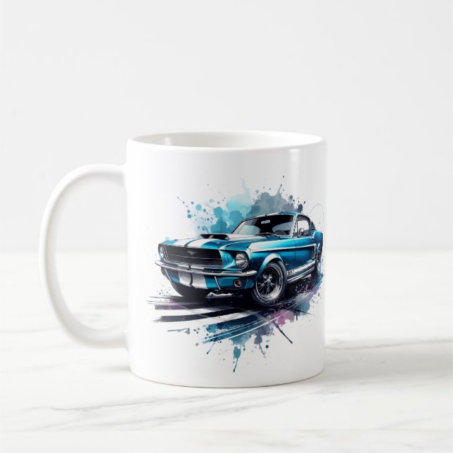 Mustang Fastback Coffee Mugg (Vänster)