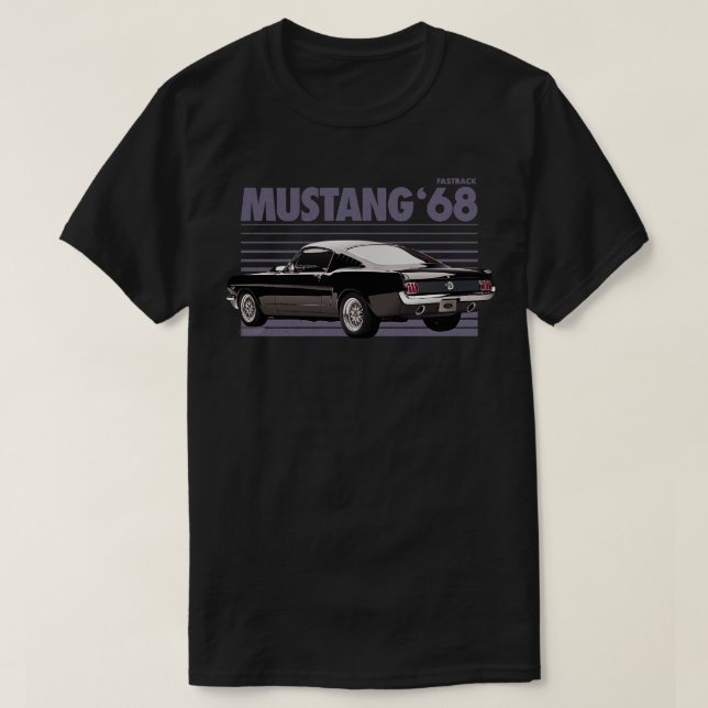 MUSTANG FASTBACK T SHIRT (Design framsida)