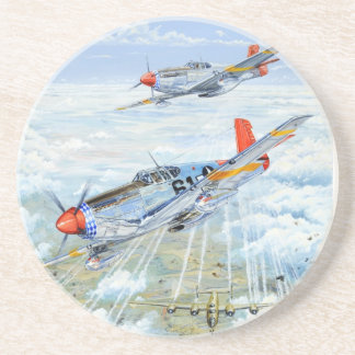 Mustang för Airman P-51 för världskrig II Tuskegee Underlägg