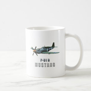 Mustang för P-51 B Kaffemugg