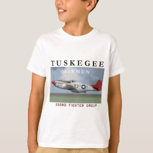 Mustang "för röd svan" för P51D Tee