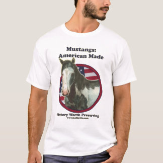 Mustang: Gjord amerikan Tee Shirt