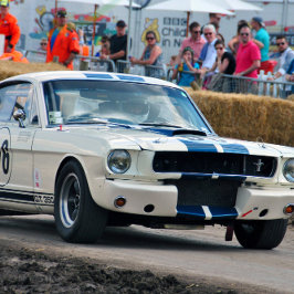 Mustang GT Sports Motor Car Poster