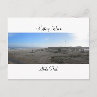 Mustang Island State Park Postcard Vykort