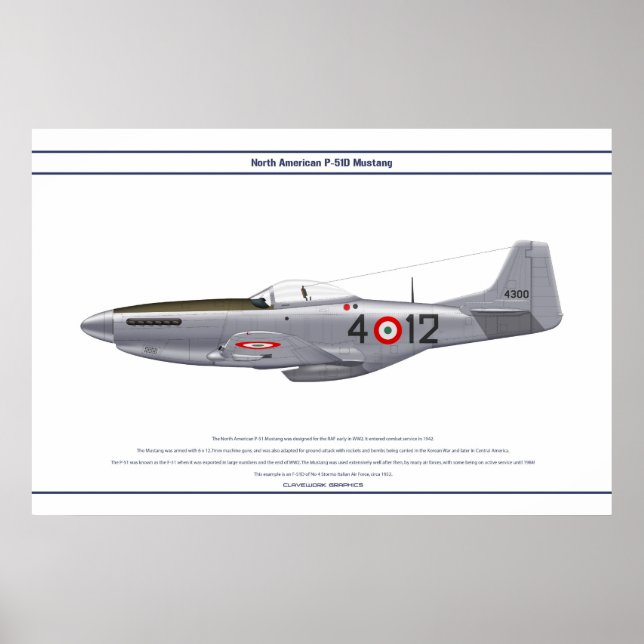 Mustang Italien 1 Poster (Framsidan)