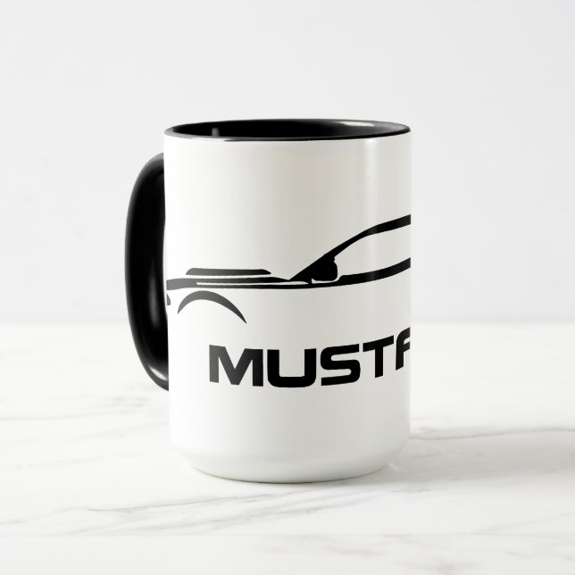 Mustang kaffemugg (Framsida vänster)