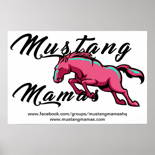 Mustang Mamas Poster (Framsidan)