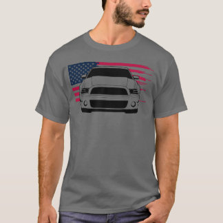 Mustang Musclecar Generation 5 w Flag boy T Shirt