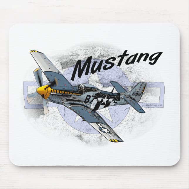 Mustang P51 Musmatta (Framsidan)