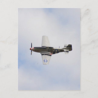 Mustang P51 Vykort