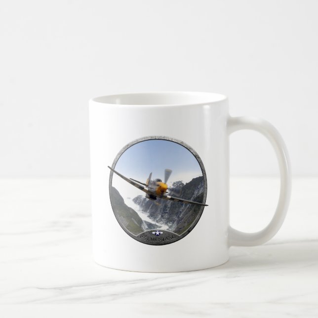 Mustang P-51 Kaffemugg (Höger)