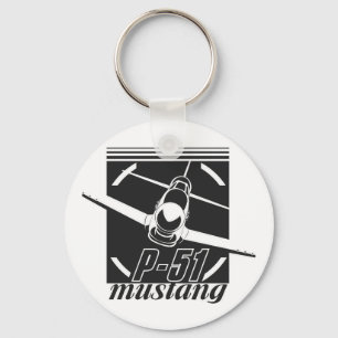 Mustang P-51 Nyckelring