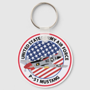 MUSTANG P-51 NYCKELRING