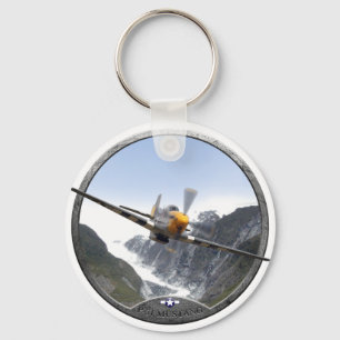 Mustang P-51 Nyckelring