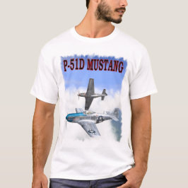 MUSTANG P-51 TEE SHIRT