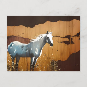 Mustang Postcard Vykort