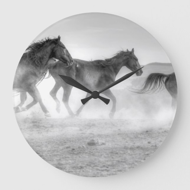 Mustang Springa Stor Klocka (Framsida)