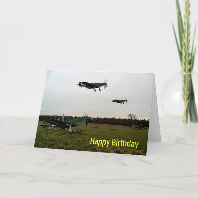 Mustang Station Norfolk 1943 Kort (Framsida)