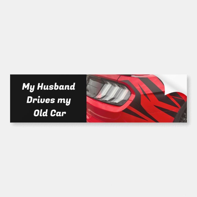 Mustang Sticker Bildekal (Framsidan)