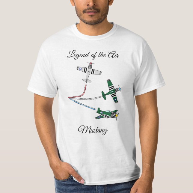 Mustang T-shirt (Framsida)
