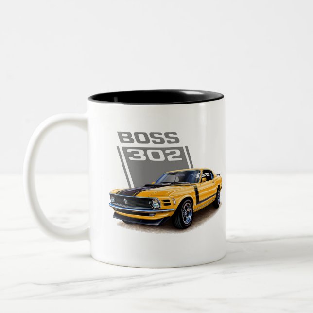 Mustang Two-Tone-kaffe mugg (Vänster)