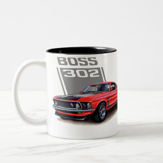 Mustang Two-Tone-kaffe mugg (Vänster)