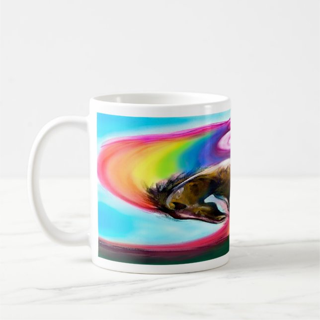 Mustang Unicorn Kaffemugg (Vänster)