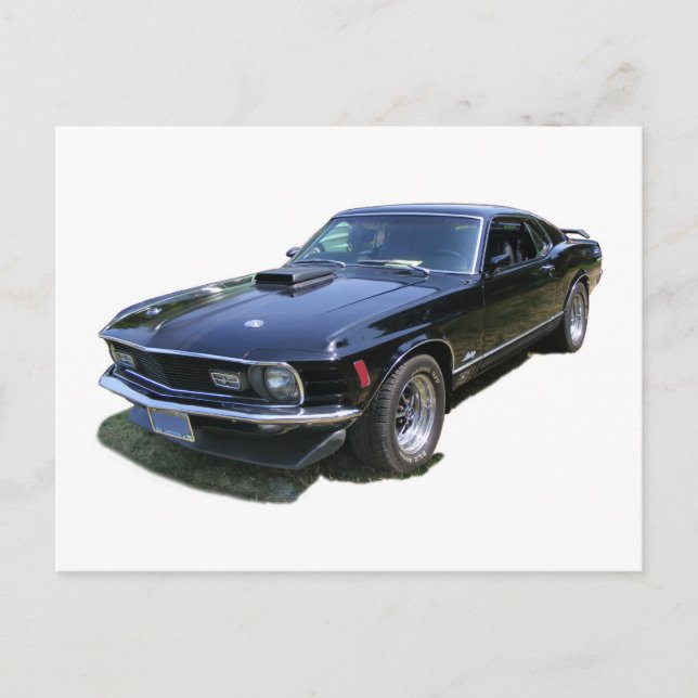 Mustang vykort (Framsida)