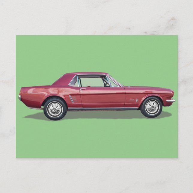 Mustang-vykort Vykort (Framsida)