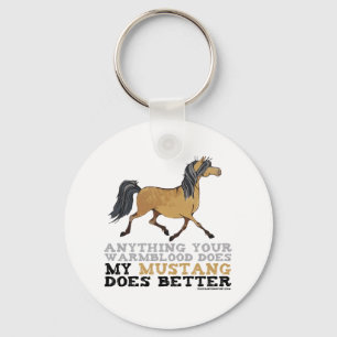 Mustangar gör det bättre nyckelring