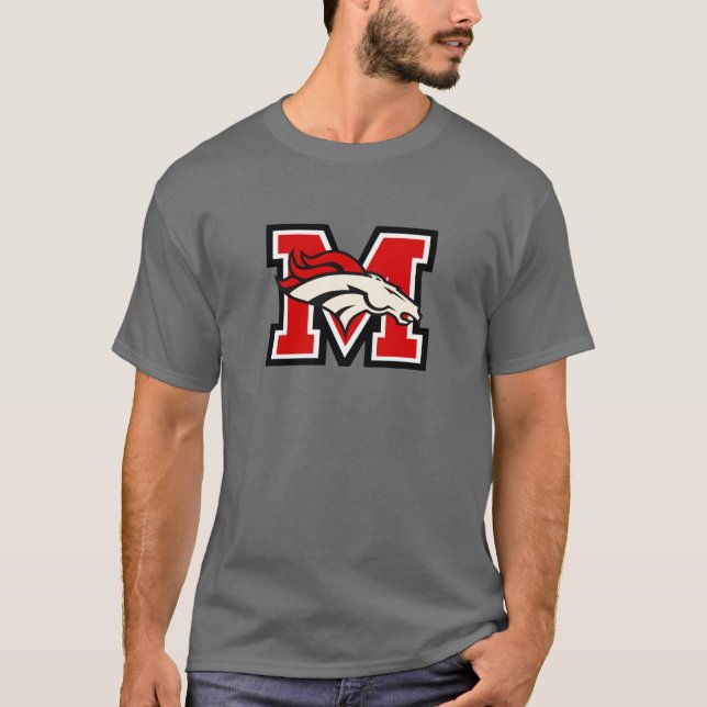 MustangBroncos Tee Shirt (Framsida)