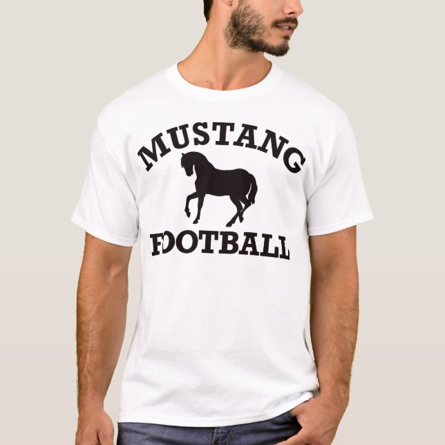 Mustangfotboll T-shirt (Framsida)