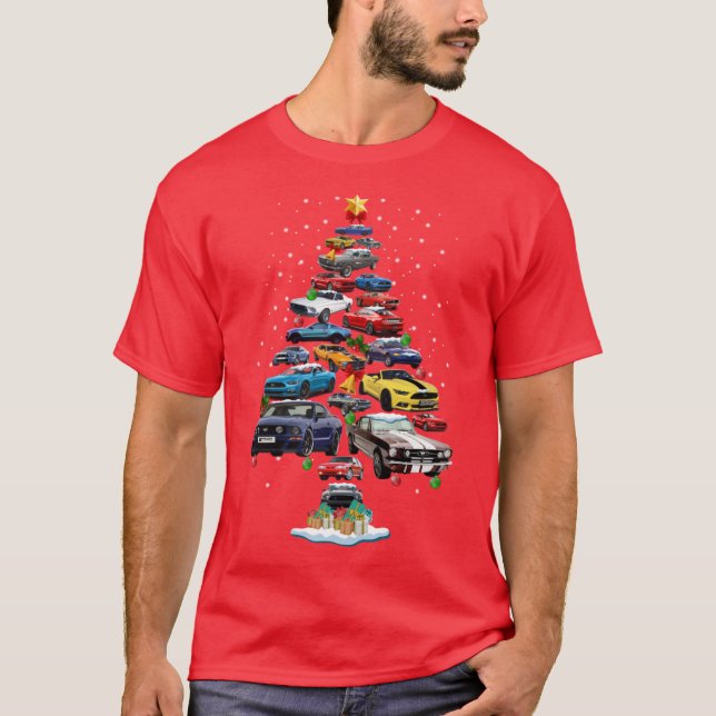MustangJulgranTröja T Shirt (Framsida)