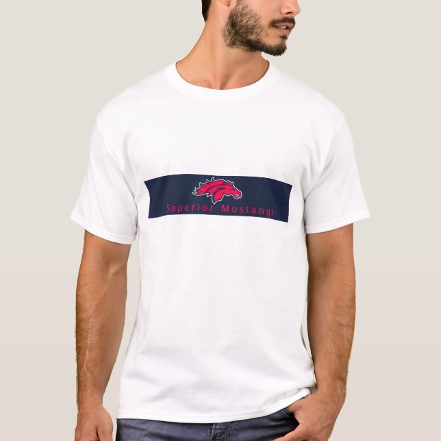 mustanglogotyp högre res tee (Framsida)