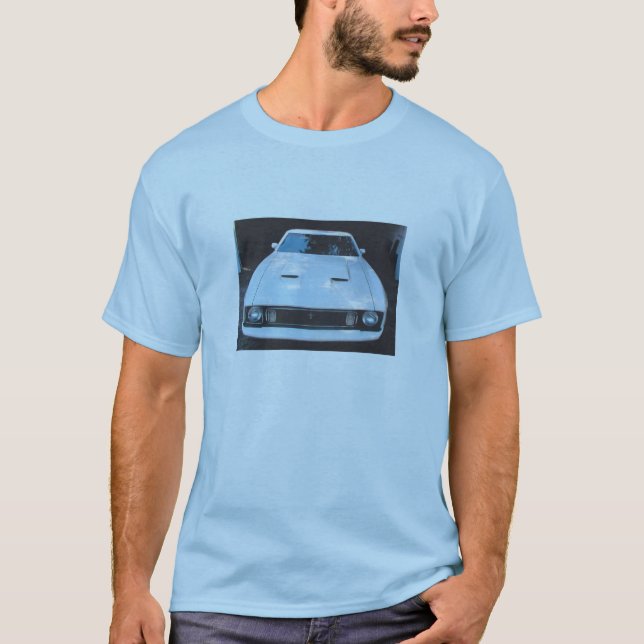 MustangMach 1973 mig - T-skjorta T-shirt (Framsida)