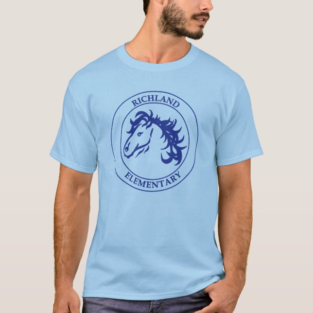 Mustangmanar T-tröja Tee (Framsida)