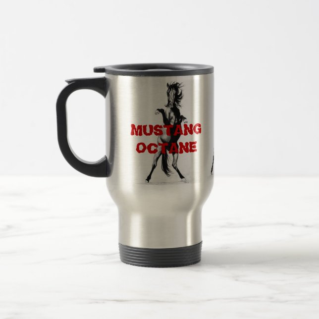MUSTANGOKTANtravel mug Resemugg (Vänster)