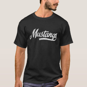 Mustangs School Sportfantast Team Spirit Mascot Gi T Shirt