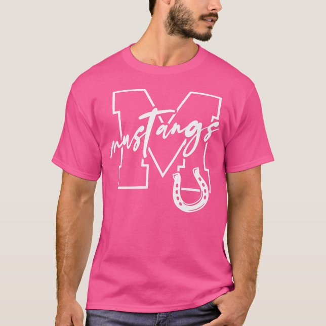 Mustangs T Shirt (Framsida)