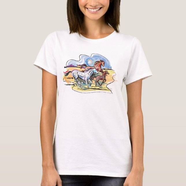 Mustangs T-shirt (Framsida)